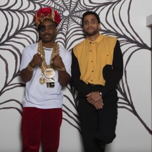 Michael Ealy Instagram - Tre and the Ruler!
 #boobash
Big thx  to @mayalieberman