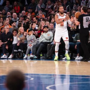 Michael Ealy Instagram - I've been to many games over the course of my life. I've waited 10 years for this one. I'm struggling to find the words that could capture the joy we both felt last night. HUGE THANKS to Dan and everyone over at @thegarden for the hospitality and love! Truly an incredible experience and night we'll always remember as father and son. Thank you @mfarsi for these amazing shots! Harlem you got next!