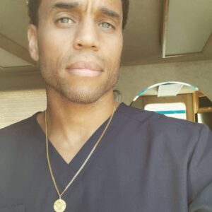 Michael Ealy Instagram - In my next role I play a doctor who saves lives. In reality, I never even went to med school but I do the best I can to help. On this #GivingTuesday I want give love to those who are actually saving lives everyday here in Los Angeles. @stannestoday today is a social service agency and a safe place for young women age 13-24 in one of LAs most vulnerable communities. From providing housing to those that are chronically homeless to early childhood education for the littles, the work being done at St. ANNES is indeed special to my heart (hence the medallion!) My better half @lifeandbread works closely with the organization to help better the lives of young mothers at @stannestoday. With her program #BreakBread she, Chef Courtney, and Jen Prakash have worked tirelessly to teach young mothers how to make healthy food options  for their families that are affordable and sustainable. @stannestoday personifies giving back. They do the work day in and day out. Their commitment to those in need is unparalleled and deeply personal. Times are tough for us all but if you have something to give today then let's #AllRise. Again if you can pls purchase this beautiful medallion from @foundrae at @brokenenglishjewelry to support the much needed work being done by St Annes. 💯 percent of the proceeds goes directly to @Stannestoday and helps to put a smile of the faces of these young people and helps them take one step at a time towards a better future for them and their families!! 🙏🏽🙏🏽