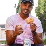Michael Evans Behling Instagram - Welcome to Mike B’s Donut Shop 🍩 Capture the experience of walking into your favorite bakery while the donuts are cooling 🤤 with a blend of buttery dough, cinnamon sugar, and smooth vanilla, you’re going to need a dozen original glazed to go with this candle. Available now at the link in stories!🕯️