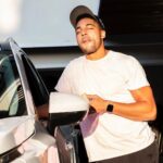 Michael Evans Behling Instagram - Get in Losaaa we’re getting donuts in my Pathfinder @nissanusa #NissanPartner Los Angeles, California