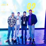 Michael Evans Behling Instagram - Hydration Station w/ @drinkbodyarmor @hoo.be #f1vegas2023 Las Vegas Strip