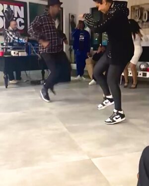 Michael Jai White Instagram - Dancing in the New Year with the love of my life @iamgillianwhite! We met on the dance floor over 25 years ago and we’re still dancing through life, strong as ever! Please take the time to appreciate the gift of companionship and the blessing of friendship in your relationship and enjoy the hell out of the one who brought you to the dance! It’s also great when your DJ happens to be one of the world’s greatest comedian @russellpeters! #happynewyear #2023 #dance #mylove #powercouple #husbandandwife #dynamicduo