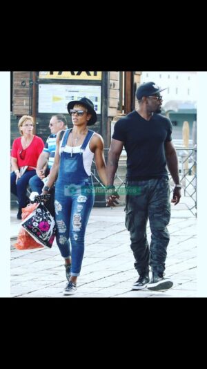 Michael Jai White Instagram - Throwback memory of walking the streets of Venice, Italy with my ❤️, @iamgillianwhite…FYI….these photos were unknowingly taken by paparazzi and we saw them later on the internet! 😂 #love #powercouple #couplegoals #husbandandwife