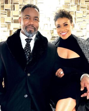 Michael Jai White Instagram - Smith? No, I think you mean, Mr. & Mrs. White. 😉🖤🖤 @iamgillianwhite #myqueen #powercouple #husbandandwife #dynamicduo #couplegoals #love #blacklove #bestfriends #badasses #excellence #classy