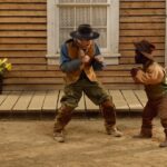 Michael Jai White Instagram - A little OJB BTS STUNT FIGHT ACTION - When all of your stuntmen are elite coordinators like @rogerzyuan (aka Fiendish Dr Wu) all it takes is 15 minutes to go from choreography to camera. Kewon Vines, our Town Small Person was game so we gave him some action. The rest is history! Btw, that’s my lunch in my hand. Guess you can tell how much I love my job? OJB in theaters ONLY - STARTING THIS FRIDAY the 15th! #stunt #stunts #outlawjohnnyblack #michaeljaiwhite