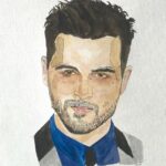 Michael Malarkey Instagram – artist unknown #fanartfriday