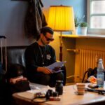 Michael Malarkey Instagram – backstage in berlin 2022