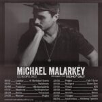 Michael Malarkey Instagram - ANNOUNCEMENT: the super talented @tadhgdalyofficial will be joining me on tour! make sure to check him out on spotify x GRAB YER TICKETS NOW; LINK IN BIO