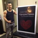 Michael Malarkey Instagram – woah throwback for the #tvd fam from the final days x

📷 @the_drew00