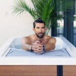 Michael Phelps Instagram - Before this idea came about, I was filling Nicole’s bath tub w 🧊…. Daily😂🤪. Throughout my career I used cold tubs for recovery and now during my daily wellness journey I haven’t stopped …. I’d like to share the @chillygoattubs by @masterspas ! I’ve spent so much time in a lot of different ice tubs… and we took a lot of time to make this perfect. I’m at a loss of words for how excited I am to share this with y’all. I look forward to hearing what y’all think of my #chillygoat😍😍