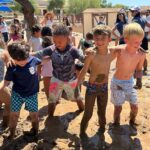 Michael Phelps Instagram - Final month of school 💙💛 Can’t believe we have a first grader and a kindergartner! My favorite day was Mud Mania Booms final day of kindergarten… a long standing tradition!!