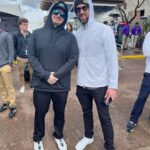 Michael Phelps Instagram - Annexus pro-am fun…. Love this event- can’t wait til next year!!! (Minus the hail and 🌧️- next time I’m going to pack my suit and goggles) @wmphoenixopen 📸 @yeungphotography