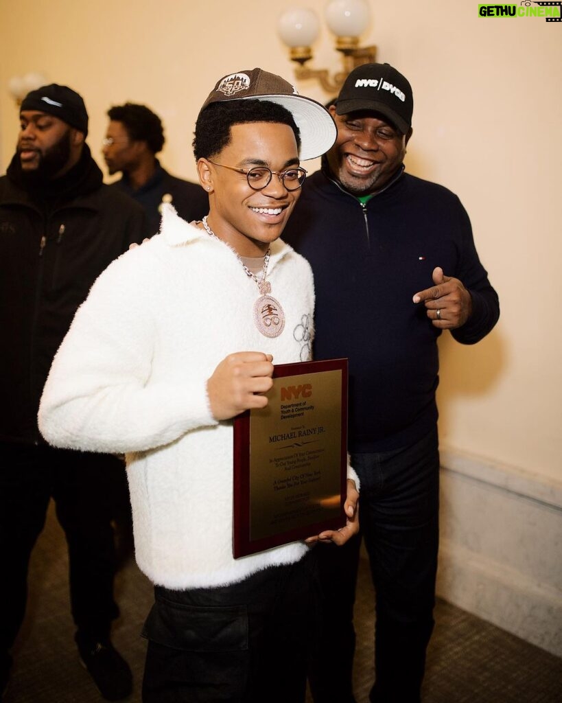 Michael Rainey Jr. Instagram - Had a blast yesterday at the 8th annual Million Dollar Giveback: Hip Hop Holiday Christmas Giveaway. Thank you to the Mayor Advisory Board, DYCD, Senator Kevin Parker, and Melissa G. for awarding me with a Proclamation and Certificate of Recognition in appreciation of my contributions and dedication to the youth of NYC.