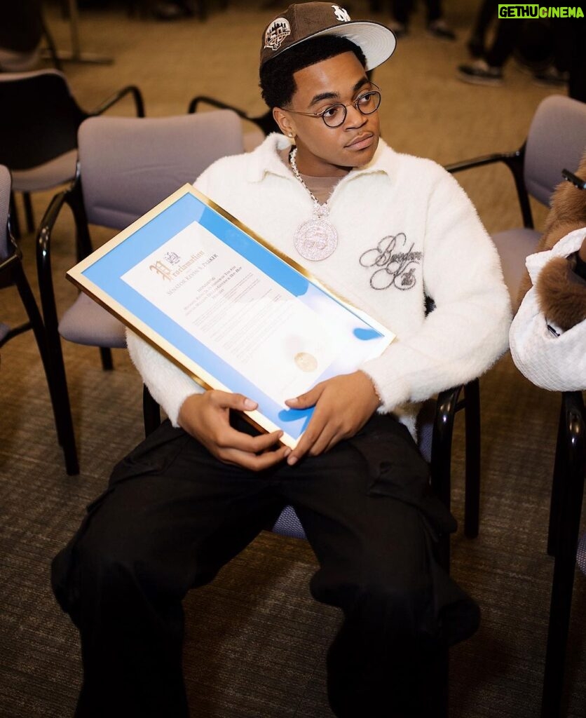 Michael Rainey Jr. Instagram - Had a blast yesterday at the 8th annual Million Dollar Giveback: Hip Hop Holiday Christmas Giveaway. Thank you to the Mayor Advisory Board, DYCD, Senator Kevin Parker, and Melissa G. for awarding me with a Proclamation and Certificate of Recognition in appreciation of my contributions and dedication to the youth of NYC.