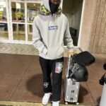 Michael Rainey Jr. Instagram - Really got to Houston with no car no plane … just FEET Houston-Intercontinental Airport