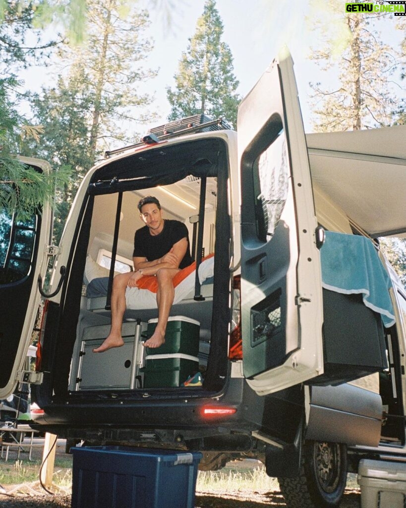 Michael Trevino Instagram - I was in a car seat the last time I visit Yosemite. Such a beautiful place. Thanks for the wheels @outdoorsy! #travelpartner Yosemite National Park