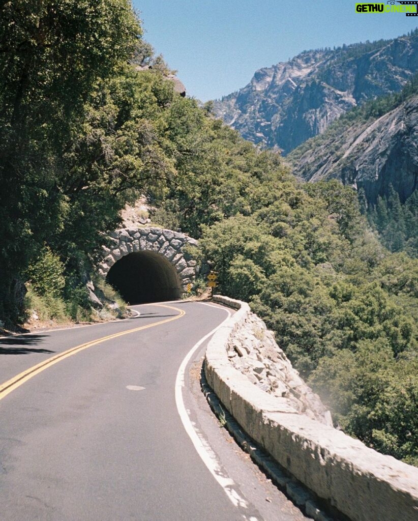 Michael Trevino Instagram - I was in a car seat the last time I visit Yosemite. Such a beautiful place. Thanks for the wheels @outdoorsy! #travelpartner Yosemite National Park