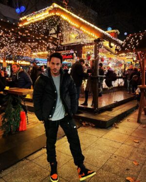 Michael Trevino Instagram - Did I even really go to Germany this time of year if I didn’t hit the Christmas market? 🇩🇪🎄🎁