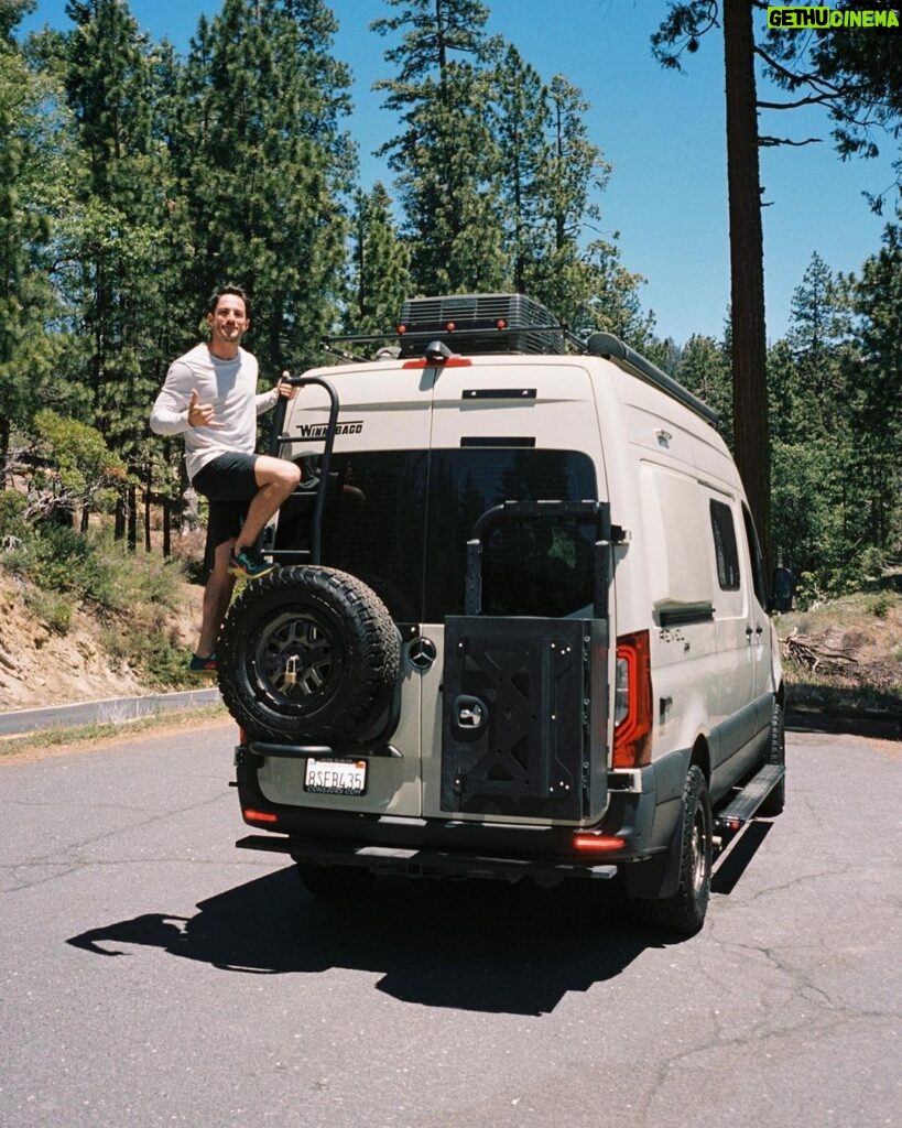 Michael Trevino Instagram - I was in a car seat the last time I visit Yosemite. Such a beautiful place. Thanks for the wheels @outdoorsy! #travelpartner Yosemite National Park