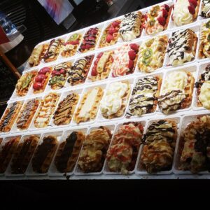 Michael Trevino Instagram - we came. we saw. we ate waffles.