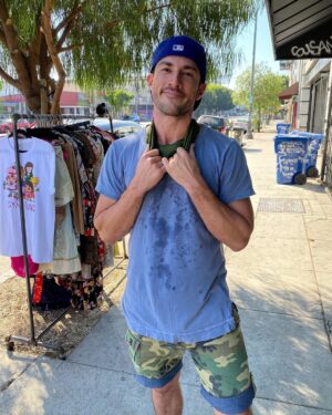 Michael Trevino Instagram - 110° in Echo Park today