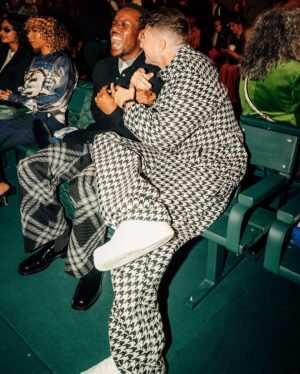 Micheal Ward Instagram - LFW Pre-show before the pre-show half.

My theatre people will get it…I hope 😅
