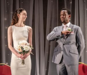 Micheal Ward Instagram - The wedding of Leyla and Joel in the hidden theatre in North London (near the emirates 🔴🔴🔴) has been great, we’ve got just over a week of celebrations left.

I’m already feeling emotional about finishing this masterpiece 🥹