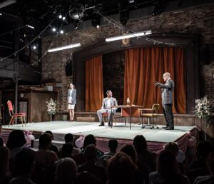 Micheal Ward Instagram - The wedding of Leyla and Joel in the hidden theatre in North London (near the emirates 🔴🔴🔴) has been great, we’ve got just over a week of celebrations left.

I’m already feeling emotional about finishing this masterpiece 🥹