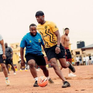Micheal Ward Instagram - @memphisdepay my brother you are a legend!! Man said come ghana and get inspired…this trip was wayyyyy more than inspiring. To see what can happen when you just genuinely want to give was special to me. #MemphisDepayfoundation looks after def and blind children it just makes you deep how lucky and blessed to be in the position we’re in so the least we can do is help those that can’t help themselves. Deaf children came up to me and was showing me how they knew about TopBoy and that moment amongst many others I’ll never forget 🙏🏾❤️