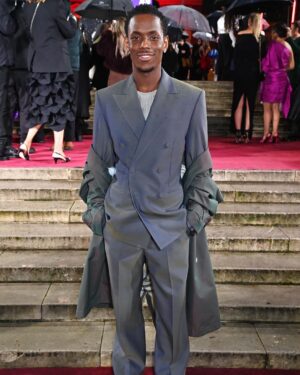 Micheal Ward Instagram - Just wul a likkle vibes a di British Fashion Awards.

Thank you @burberry @britishfashioncouncil for an amazing night.