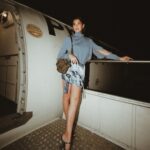 Michelle Dee Instagram - Where to next? @flypal ✈️ Wearing @fendi styled by @ryujishiomitsu 🔗 #captainMMD #mmd #michelledee Philippines