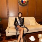 Michelle Dee Instagram - Full of gratitude after recently being recognized at the House of Representatives for my efforts to represent #FILIPINAS with the best of my abilities, for bringing home the most special awards any Miss Universe candidate has ever won and for being chosen as the newest tourism ambassador for the DOT as well. 🙏🏻 Maraming Salamat! Service has always been my love language and what better way to show that than by serving the country we all love. 🇵🇭✨ #bayanihan Wearing @maisonglarino @jaggyglarino @jewelmer @jojobragaisofficial Style @ryujishiomitsu @teamryujishiomitsu @kurtabonal @shera.png Face @davequiambao_ Hair @nellyseboy #michelledee #mmd #mmdverse #MMDStandard House of Representatives of the Philippines