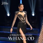 Michelle Dee Instagram - FROM THE MOODBOARD. Take a closer look at Miss Universe Philippines Michelle Marquez Dee's newsmaking evening gown and learn more about the significance of the tattoo patterns that served as inspiration for Michelle's and Mark Bumgarner's homage to the iconic and legendary 106-year old "Mambabatok," Whang-Od. From the highlands of Kalinga to the Universe-- truly a showcase of Filipino Pride!🇵🇭 #72ndMissUniverse #MissUniversePhilippines #michellemarquezdee #dee5tiny #fordeeuniverse #MarkBumgarner