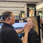 Michelle Pfeiffer Instagram - While at @sephora 5th Ave for a our @henryrose debut I asked @lazaroestebanarias for a concealer recommendation. He grabbed my face and had his way with me and in all of three minutes created a miracle! I’m so grateful. Thank you, Laz for the great makeup tips!