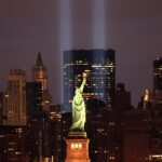 Michelle Pfeiffer Instagram - Like all of us, I will never forget waking up to the horror of 9/11. Thinking about all of those who perished and the New Yorkers who went through that tragic event, suffered the loss of loved ones, and live with the trauma and memory of actually living through that day and those weeks and months following. Today I remember of all the heroism, first responders, and sending love to all who were touched that day. #neverforget #newyorkstrong #firstresponders #iloveny Photo: @joewoolheadphoto @archdigest