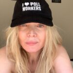 Michelle Pfeiffer Instagram - Hi everybody 👋 Did you know we only have 3 months until Election Day (can you believe it?) and America is facing a shortage of poll workers. Consider joining in to help change that! We all want to ensure a safe and secure election so… Let’s #PowerThePolls! #pollworkerrecruitmentday
