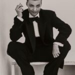 Michelle Pfeiffer Instagram - Happy birthday, @herbritts 🎈 You made the intolerable (photoshoots) for me so much fun! Grateful to have known you and honored to have been in front of your Lens. This one I call, “Me doing an impression of Fisher Stevens doing an impression of his dad.”
