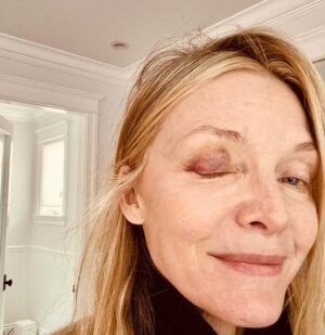 Michelle Pfeiffer Instagram - WARNING ⚠️ Pickleball-Stay out of the Kitchen!! 😫 Thank you, Less! 🤣