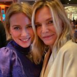 Michelle Pfeiffer Instagram - Happy (belated) Birthday, my beautiful & brilliant friend ❤️