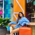 Miesha Saakshi Iyer Instagram - It’s a match! I found my slay bae on #SlaycationsWithSkybags! 💫 Watch me glide my vibrant @inskybags as I rush to capture the beauty of the alluring hues of Bali! #SkybagsSkylite #Bali #Indonesia #SkybagsLuggage #MoveInStyle #KeepTrending #Ad