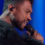 Miguel Instagram - @miguel delivers a moving cover of “Careless Whisper” in tribute to @georgemofficial at #RockHall2023 Stream #RockHall2023 NOW on @disneyplus and listen live on @applemusic 1!