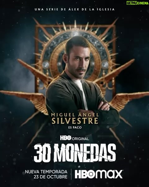 Miguel Ángel Silvestre Instagram - Estreno de #30monedas en México. Una noche inolvidable! @prada @hbomaxmx @hbomaxla @alexdelaiglesia @hbo