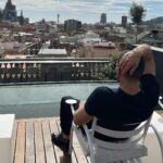 Miguel Ángel Silvestre Instagram - Barcelona💥❤️ Rooftop Ohla Barcelona