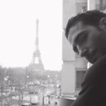 Miguel Ángel Silvestre Instagram - @dior @mrkimjones and The Eiffel Tower 🎥 @unai.etxebarria @_._ka_._ Eiffel Tower - Paris, France