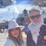 Miguel Varoni Instagram - No sabía cual foto subir 😏así que aquí van todas😁, incluida la de @linois21 y el video que le hizo a Migue sobre su caída 😂 (porque sino no las subo nunca 🤪🤪🤪) #aspen #couplegoals #aspen #colombia #love #amor #travel #ski #snowmass #offwhite #winter Aspen, Colorado