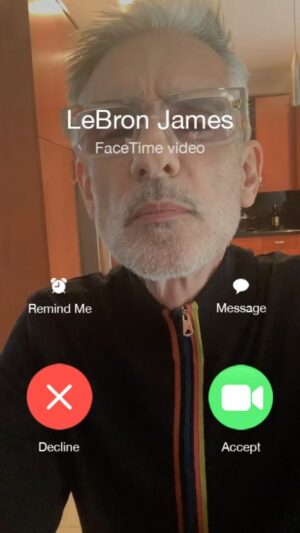 Miguel Varoni Instagram - Con mi bro #lebron #lebronjames los envidiosos dirán que es un filtro! 🙄🙄🙄🙄