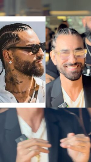 Miguel Varoni Instagram - Maluma Style @soyvaroni 
#barber by @johanbenlolo 
#braids @ismaelc.arenas 
#armandeusbrickell #miguelvaroni 
Que tal este estilo?