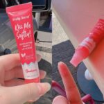 Mika Dela Cruz Instagram - my favorite thing about this 🍓 lipscrub is that I can take it with me anywhere I go… it’s a breeze to scrub and soften my lips before applying my lip balm & lip stain! [btw, it tastes and smells sooo good] 💋✨🌈 @prettysecretph