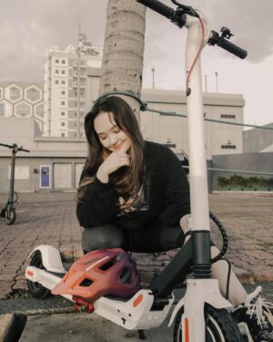 Mika Dela Cruz Instagram - Days where I get to stroll with my UCM LS2 electric scooter are my favorite ones!!

The chance go outdoors, smell the fresh air, see nature and take on new adventures all make me the happiest kid since these are the things that I really miss doing in our new normal. It’s important that we take care of both our mental and physical health during this pandemic and cruising on my scooter is my fun way of doing that!! 🤗🌈🛴

#IRIDEUCM #ZeroCarbonFun #UCMELife @ucmelife